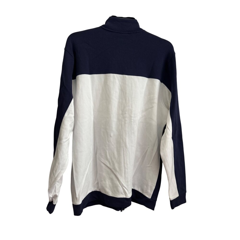 Under Armour Notre Dame Full-Zip Jacket 2XL Navy & White Sports Fan Gear - Picture 2 of 6